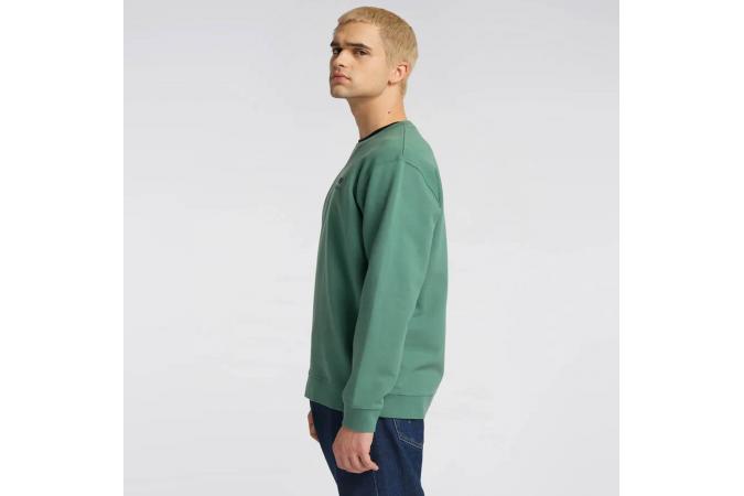 BASE CREW SWEAT BLUE SPRUCE GARMENT WHASE