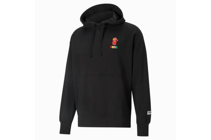 DOWNTOWN GRAPHIC HOODIE PUMA BLACK