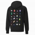 DOWNTOWN GRAPHIC HOODIE PUMA BLACK