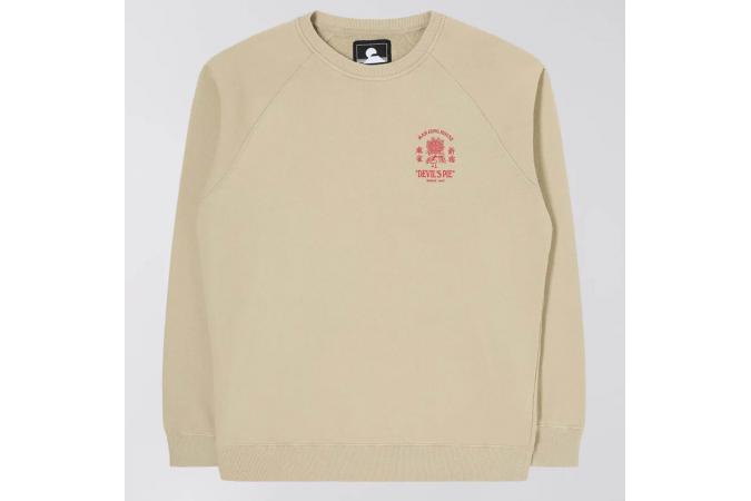 Sudadera Edwin Devils Pie Sweat Abbey Stone