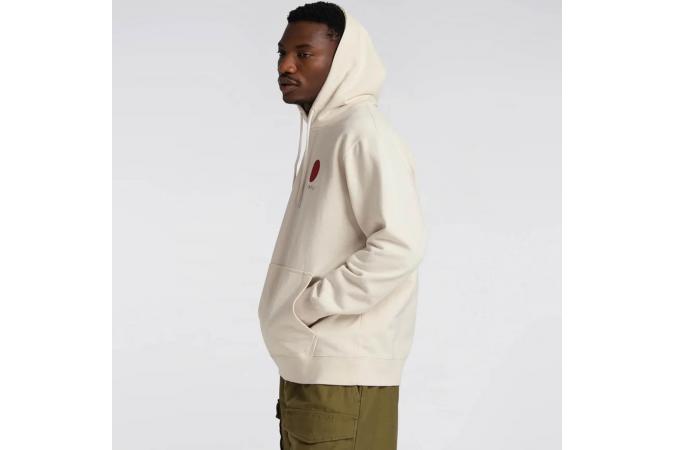 Sudadera Edwin Japanese Sun Hoodie Whisper Beige