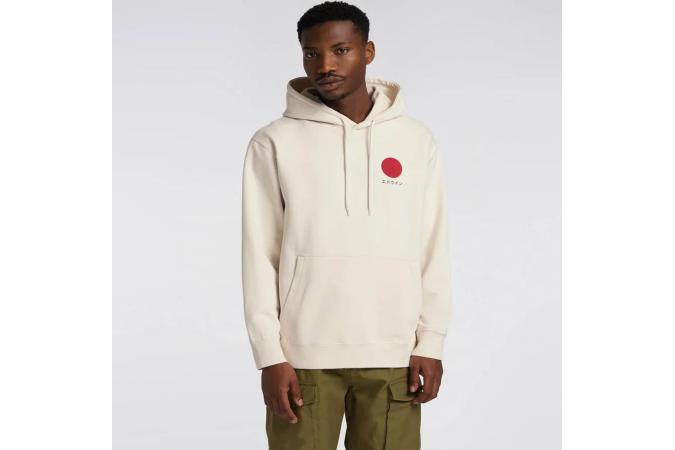 Sudadera Edwin Japanese Sun Hoodie Whisper Beige