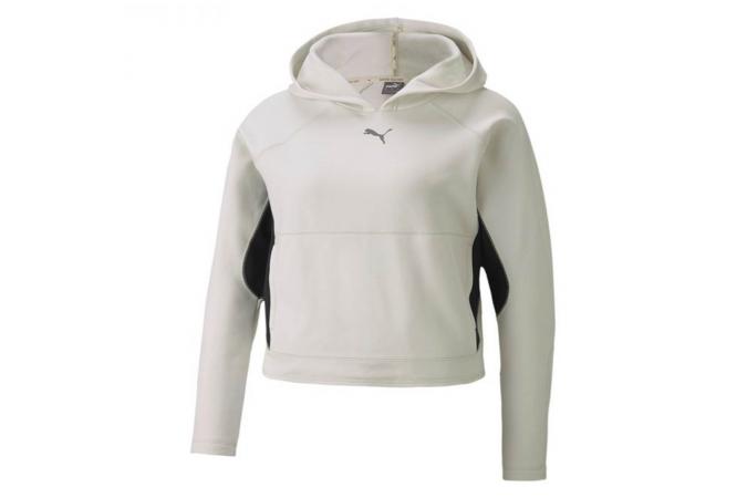 Evostripe Hoodie Vaporous Gray