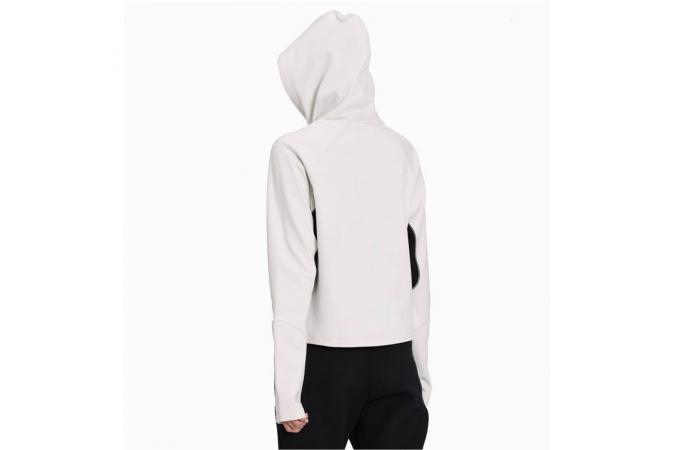 Sudadera Evostripe Hoodie Vaporous Gray