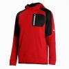 Sudadera Evostripe Warm Hoodie Red Dahlia