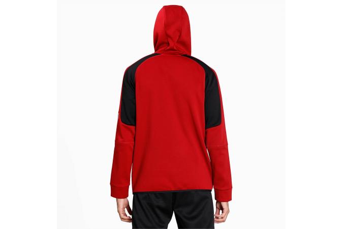 Evostripe Warm Hoodie Red Dahlia