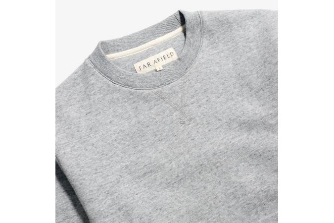 Sudadera Far Afield Crewneck Grey