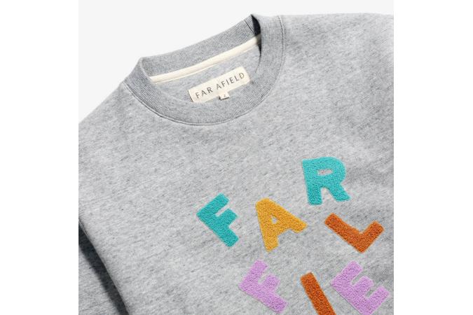 Sudadera Far Afield FA Sweatshirt Grey