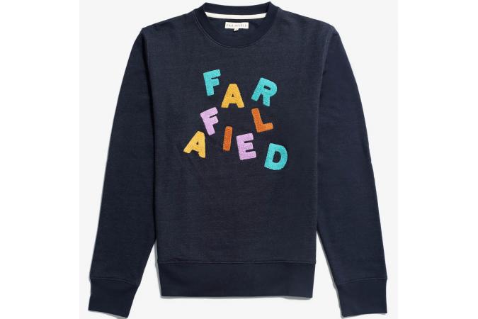 Sudadera Far Afield FA Boucle-Carbón