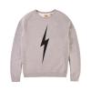 FOREVER HEATHER FLEECE CREW GREY