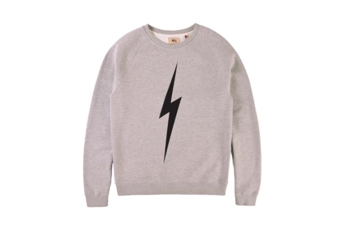 Sudadera Forever Heather Fleece Crew Heather Grey