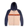 HORIZON FLEECE ZIP HOODIE B02 DRESS BLUE