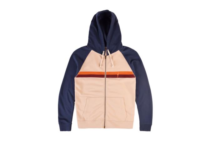 Sudadera Horizon Fleece Zip Hoodie Dress Blue