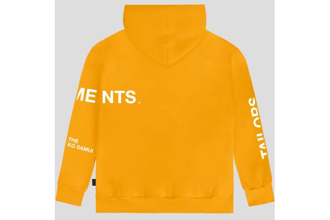 Sudadera Ko Samui Garments Hoodie HEW G102 Mostaza