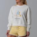 Sudadera Malama Fleece Crew Egret