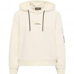 Sudadera National Geographic W121-02-675 Blanco