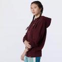 Sudadera NB Essentials Embroidered Hoodie Granate