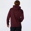 Sudadera NB Essentials Embroidered Hoodie Granate