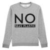 Sudadera No Plastic Gris