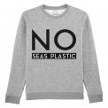 Sudadera No Plastic Gris