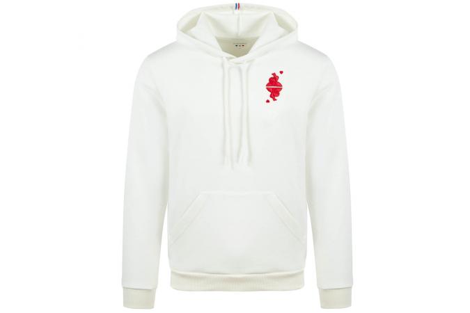 Sudadera San Valentin Hoody Marshmallow Blanca