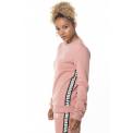 TAPE SWEATSHIRT BLUSH