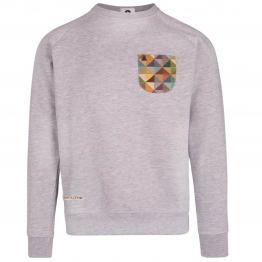 Sudadera Szölt and Frog Tenby Gris Melange