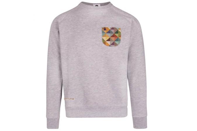 Sudadera Szölt and Frog Tenby Gris Melange