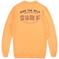 Sudadera Wild Surf Fleece Crew Naranja