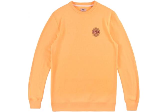 Sudadera Wild Surf Fleece Crew Naranja