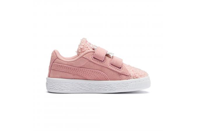 Zapatillas Suede Winter Monster INF Rosa