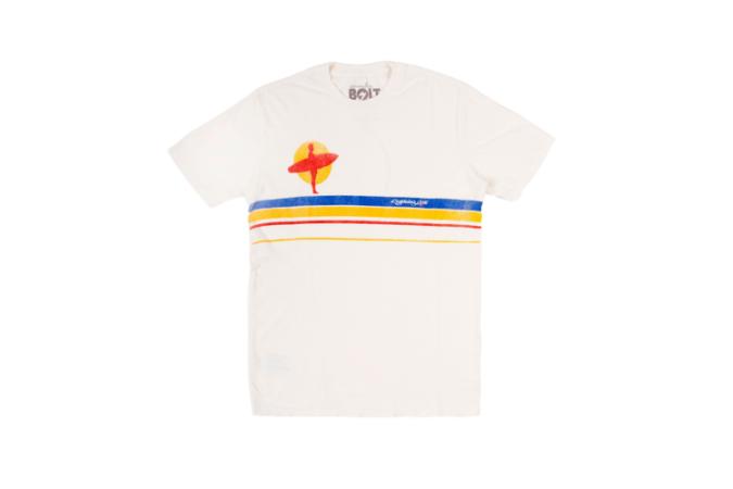 SUNSET SURFER TEE W03 EGRET