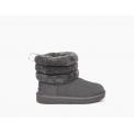 Bota T Fluff Mini Quilted Charcoal