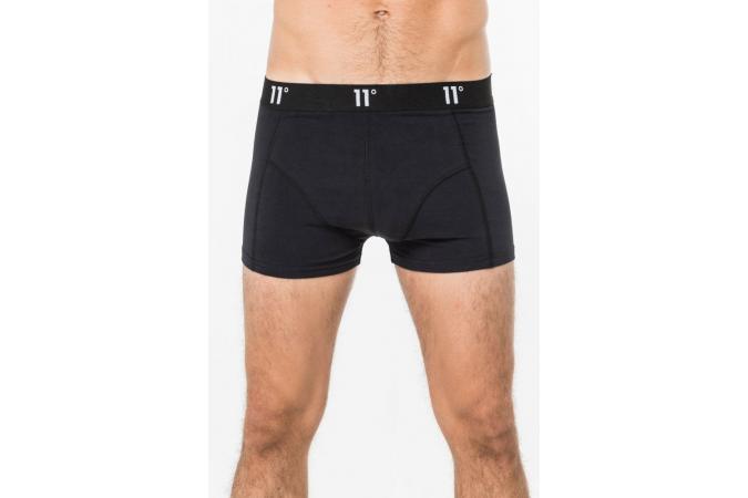 TWIN PACK CORE BOXER SHORTS BLACK