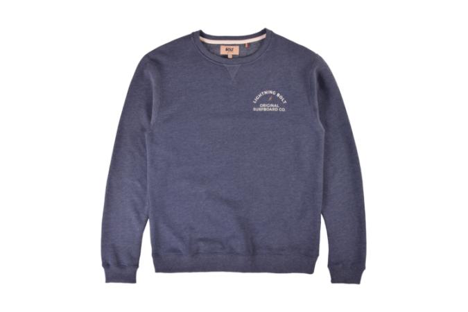 Sudadera Venice Surf Co Heather Crew Dress Blue