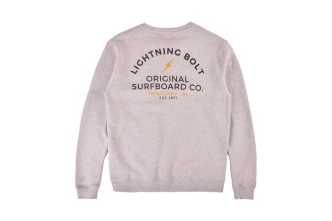 Sudadera Venice Surf Crew Co Heather Crew Heather Grey