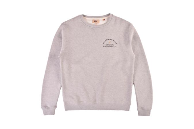 VENICE SURF CREW CO HEATHER CREW HEATHER GREY