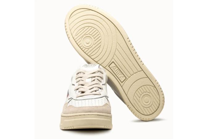 Zapatilla Autry AULM LS33 Leat/Suede Wht/Wht