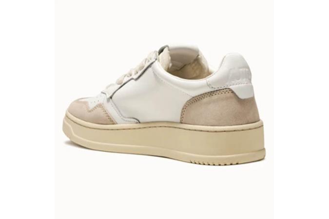 Zapatilla Autry AULM LS33 Leat/Suede Wht/Wht