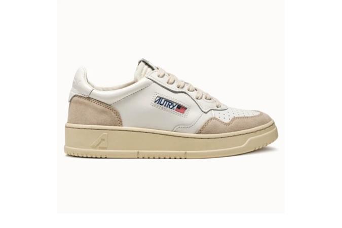 Zapatilla Autry AULM LS33 Leat/Suede Wht/Wht