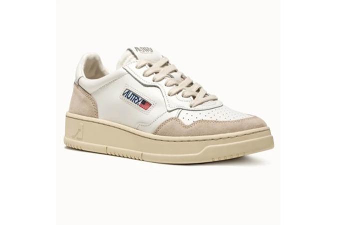 Zapatilla Autry AULM LS33 Leat/Suede Wht/Wht