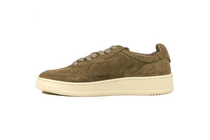 Zapatilla Autry AULM SS11 Suede Military Verde Militar