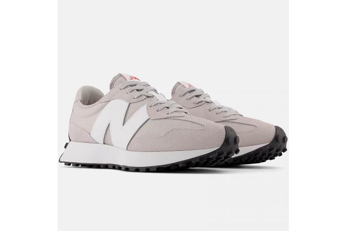 Zapatilla New Balance MS327CGW Gris y Blanca