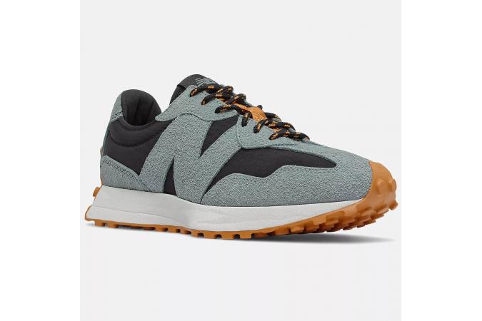 Zapatilla New Balance MS327RE1 Gris-Negra