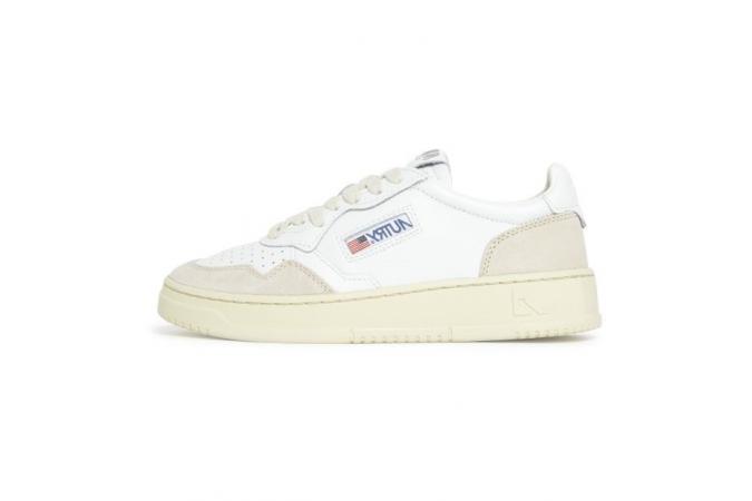 Zapatillas Autry AULM LS20 Leat/Suede Wht Blanca