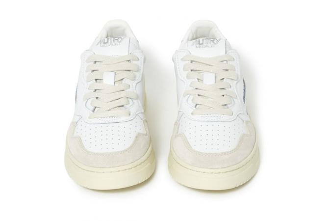 Zapatillas Autry AULM LS20 Leat/Suede Wht Blanca