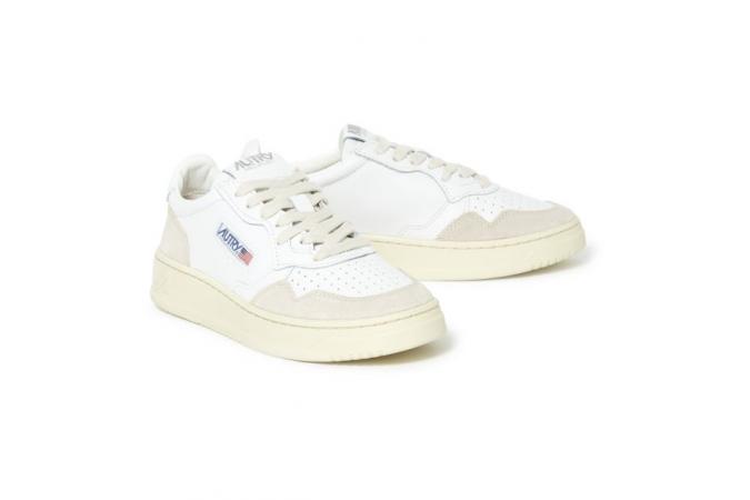 Zapatillas Autry AULM LS20 Leat/Suede Wht Blanca