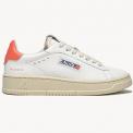 Zapatillas Autry Dallas Low Leat / Wht ADLW NW09 Coral