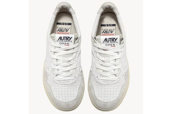 Zapatillas Autry Open Low Man White AOLM CE10