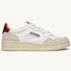 Zapatillas Autry AULM LS43 Leat/Suede/Wht/Red